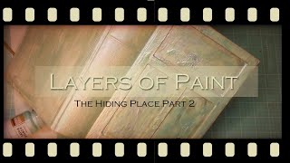 Painting, Texturizing, and Inking the Door - Part 2 of The Hiding Place