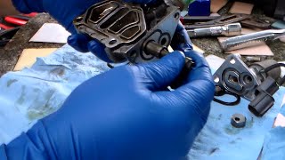honda accord p2646 solenoid vtc strainer vtec assembly screens cleaning cel troubleshoot clean