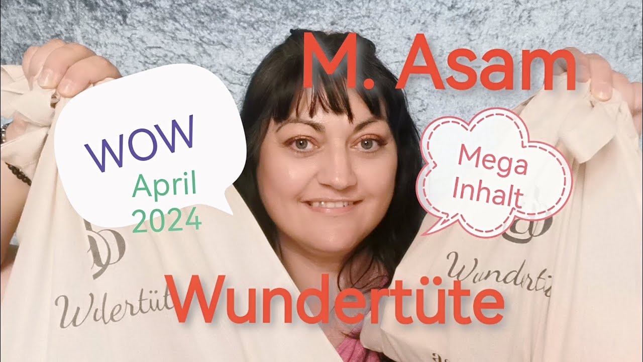 Asambeauty Wundertüte | M. Asam | Was ist drin?? Mega Deal | April 2024 #beauty #kosmetik #unboxing