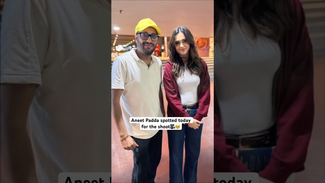 New Unseen Picture of Aneet Padda for the shoot🥹♥️ 