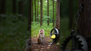 Shocking: Monkey Outsmarts the Banana Trap 😱🐒 / Impactante: ¡El mono engaña a la trampa del plátano! Net Worth