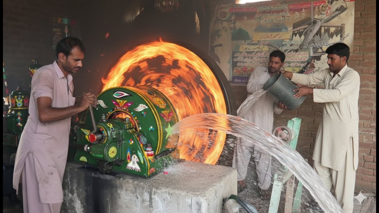 Unbelievable Viral Hack Trick – Diesel Engine Starts Like Summer in Freezing Winter!