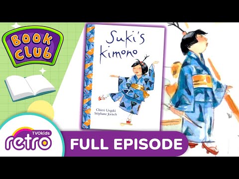 What Happens When Suki Wears Her Kimono to School? 👘 | Giselle's Big Backyard Book Club 📚✨ | TVOkids
