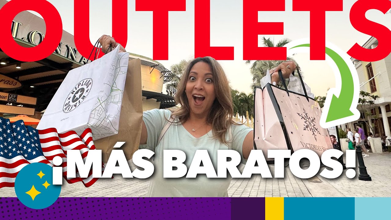 🚨 ¡OUTLETS! ¿CUÁNDO son MÁS BARATOS? 🤑 Estados Unidos 🇺🇸 Sawgrass Mills