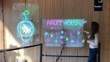 Fruit House - Mixed media installation @ Tiedekulma