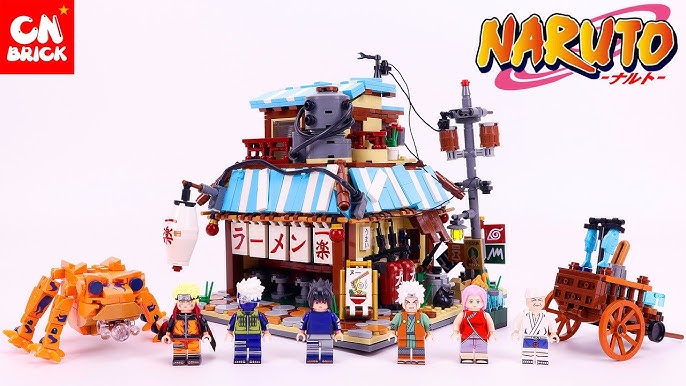 Third time lucky for LEGO Naruto ramen restaurant on LEGO Ideas