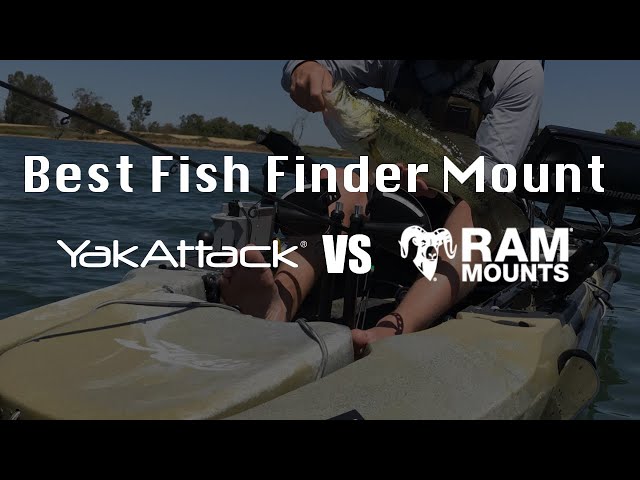 Fish Finder Mount Comparison - YakAttack vs Ram Mounts 