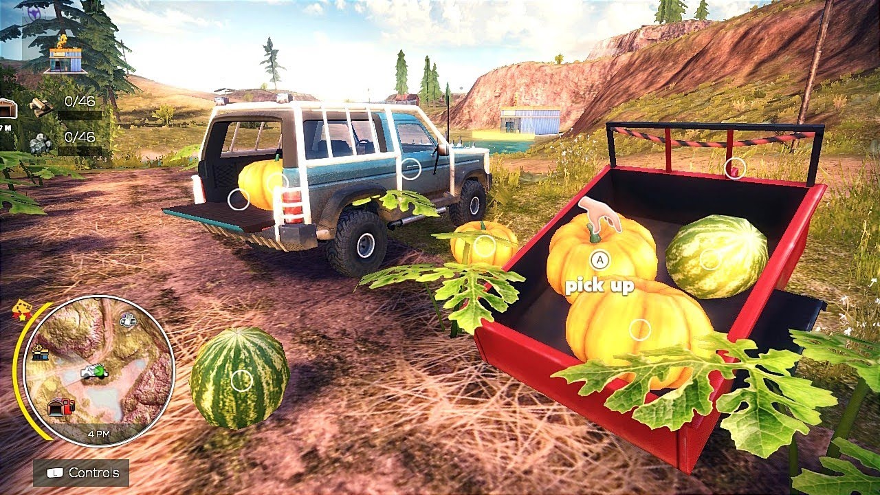 Buying Car Parts With Fruits & Fuel | Off The Road Unleashed Nintendo Switch Gameplay HD