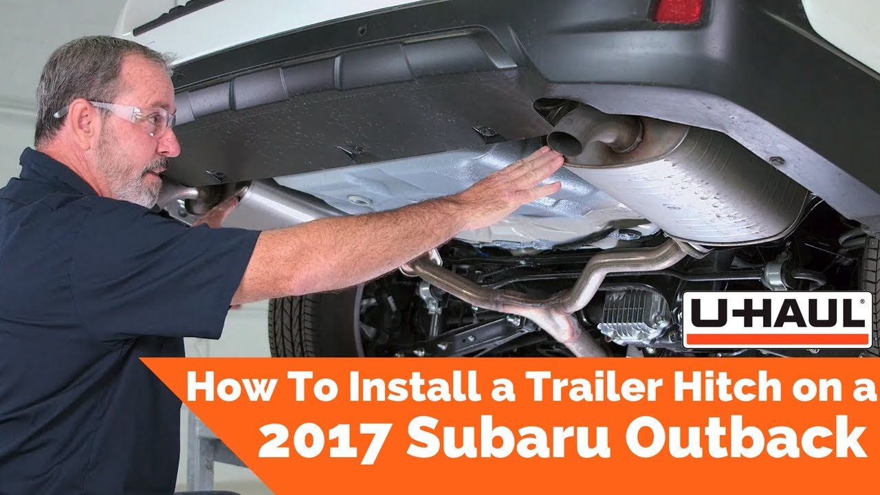 2017 Subaru Outback Trailer Hitch Installation - YouTube