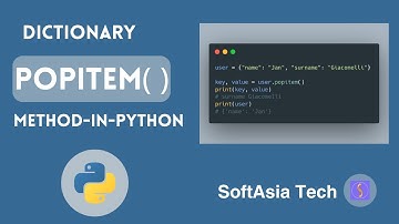 (MM) Understanding the popitem() Method in Python - Explained with Examples