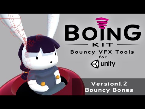 Dynamic Bouncy Bones in Unity (Boing Kit Version 1.2 Update)