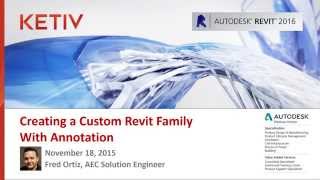 Webcast: Creating a Custom Revit Family with Annotation