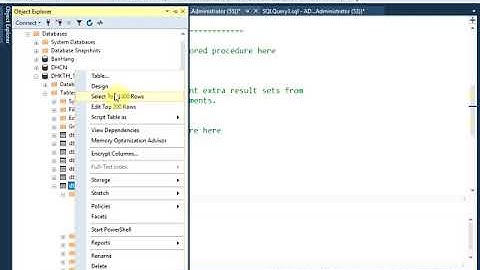 12   Stored Procedure - Thủ tục dựng sẵn - Thủ tục thường trú - SQL Server