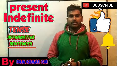 Present tense (present lndefinite tense)