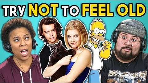 Adults React To Try Not To Feel Old Challenge #5