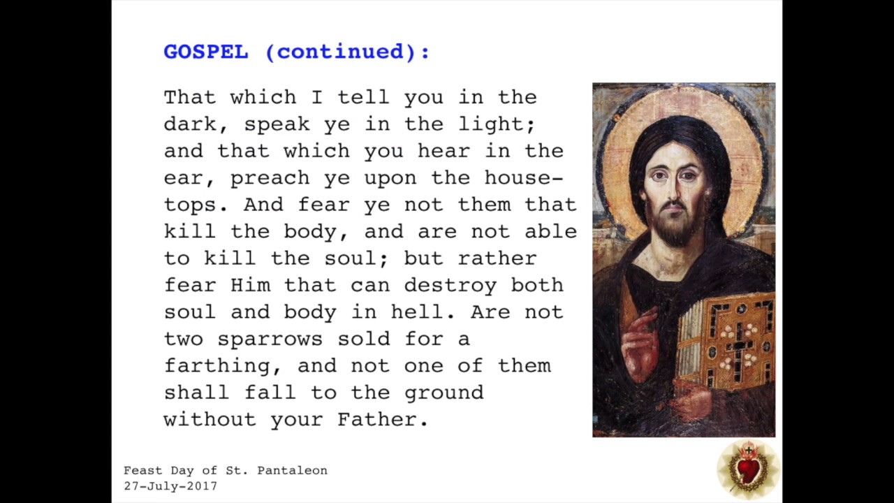 Catholic Mass Readings for 27 July 2017 YouTube Catholic Mass Readings for 27 July 2017 YouTube