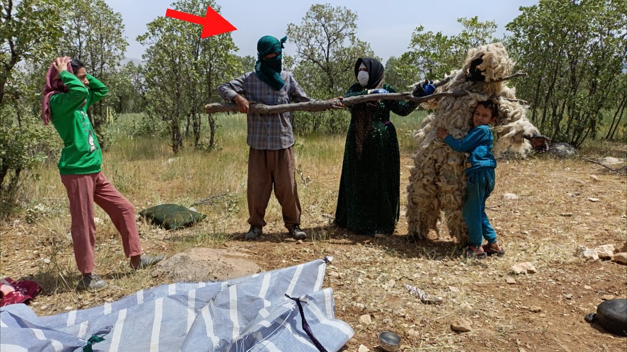 ⚠️ A terrifying attack in the heart of the mountains! The giant came to Akram's aid! 🏞️💥