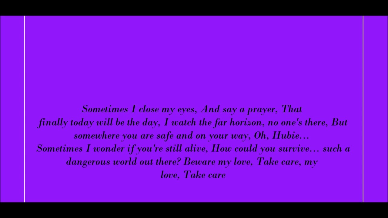 The Pebble And The Penguin, Sometimes I Wonder (Reprise) Lyrics