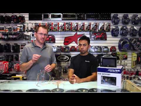 Alpine's video headunit wire harness