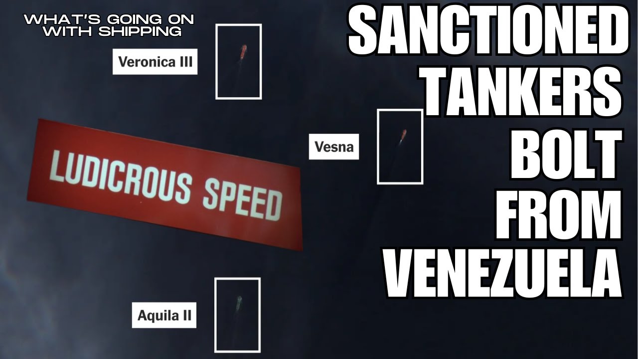 Sanctioned Tankers Sail from Venezuela and Run the US "Blockade"