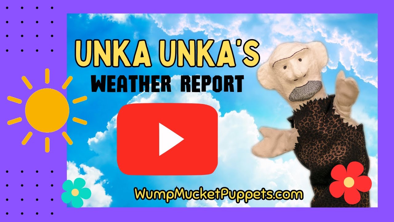 Unka Unka's Weather Report 8/4/24 Sunday Jazz John Coletrane puppet video