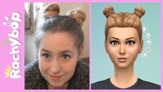 Sims 4 Space Buns Hair Tutorial!