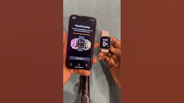 Step by step instruction to pair apple watch with your iphones #applewatch #iphone #pairing #guide