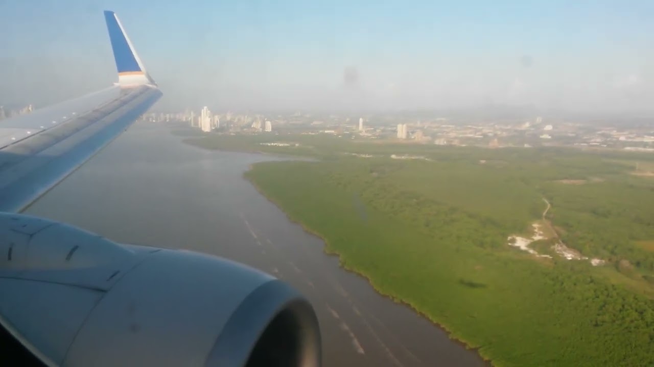 Aterrizaje en MPTO Tocumen ,Panama