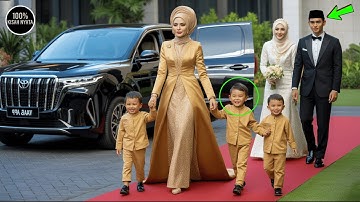 Ia Undang Mantan Istrinya ke Pernikahan untuk Hina, Tapi Ia Datang dengan Alphard + Anak Kembar Tiga