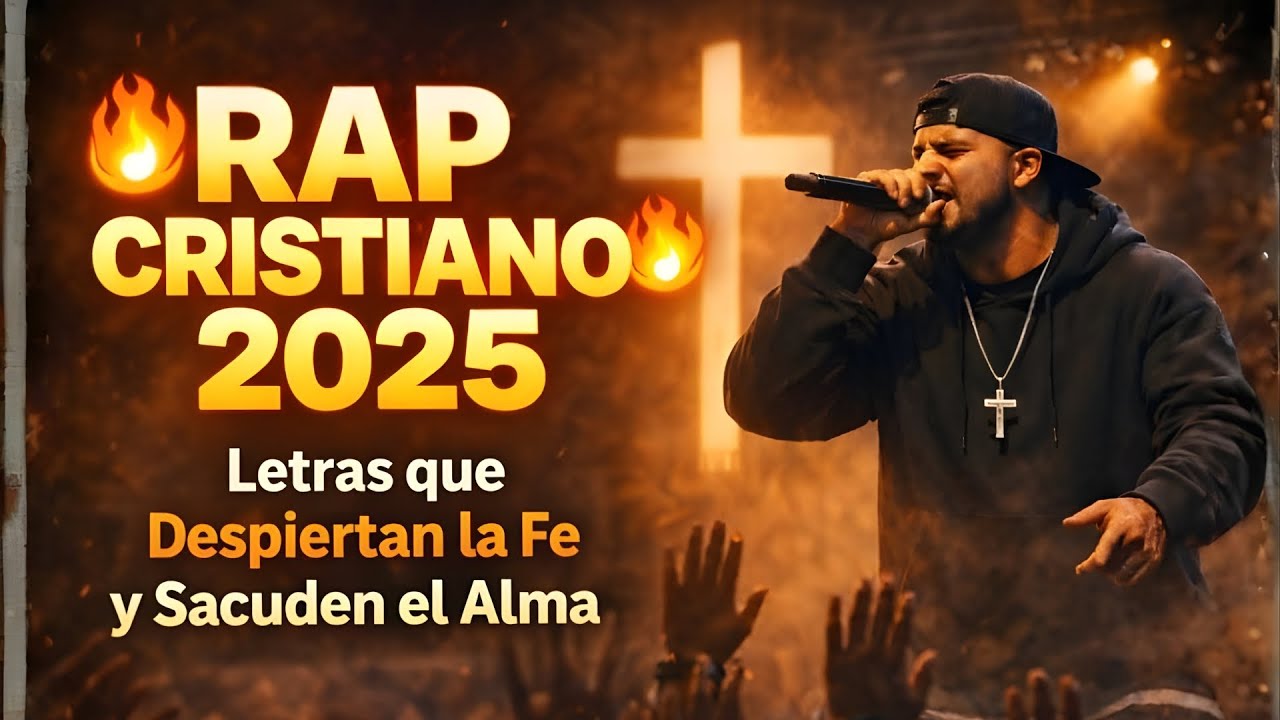 🔥 RAP CRISTIANO 2025  Letras que Despiertan la Fe y Sacuden el Alma