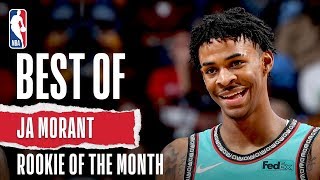 Ja Morants Octobernovember Highlights Kia Rookie Of The Month
