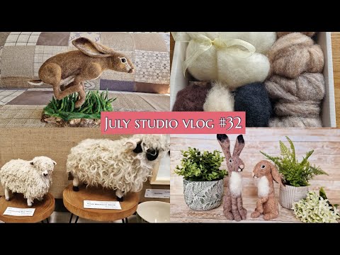 Handmade Needle felted felting kit project Woodland Animals seal cute for  beginners starters