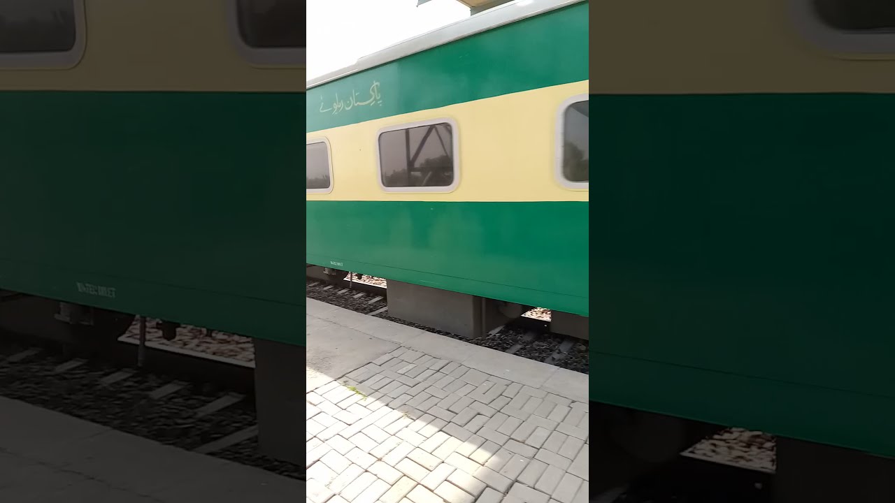 Tezgam 7up is passing through Multan city at a speed of 110 kmph