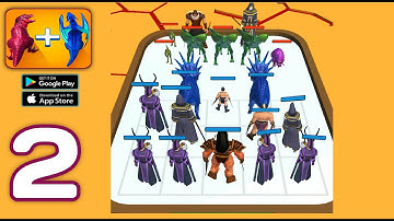 Merge:Master Dinosaur Monster Gameplay Part 2 Level 12-30