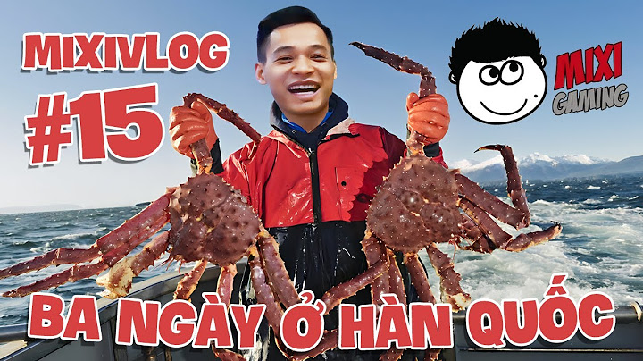 MixiVLOG#15 (Reup) Ba ngày ở Hàn Quốc, ăn cua Hoàng Đế, bắn giải PUBG, lang thang cùng Refund Gaming