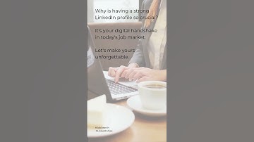 Why is haing a strong LinkedIn profile so crucial?