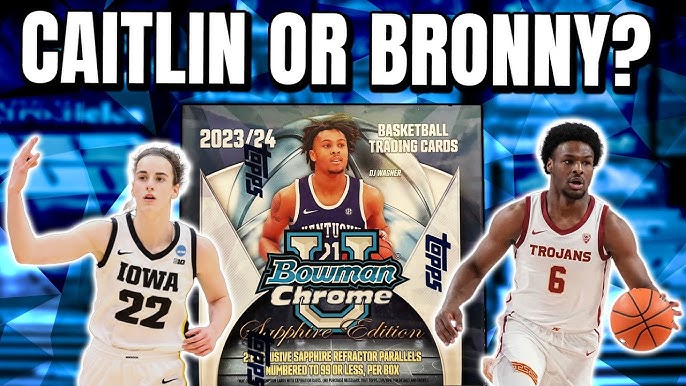 Bowman Chrome 2023/24 University Basketball Value Box - 7 Packs Per Box