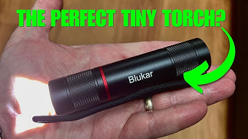 Blukar LED Rechargeable Torch (REVIEW) - Tiny, Tough & Very Bright. Cheap To Buy And Use!