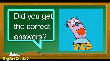 English Grade 9 Week 2 Video Lesson