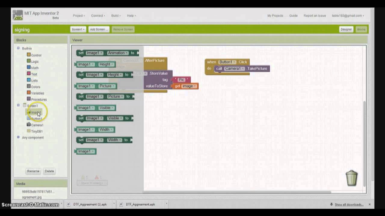 App Inventor 2 - Inclinomètre pour 4x4 - Objectif NUX