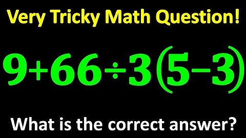 🔥 Deze lastige en verbazingwekkende wiskundevraag misleidt 98% van de mensen! Kun jij hem goed op...