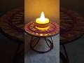 Diwali DIY candle stands #creativity #diy #craft #art #idea #handmade #easy #viral #shorts