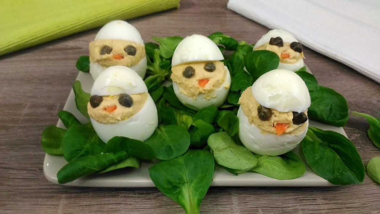 Pulcini Pasquali Antipasto Di Uova Sode Youtube