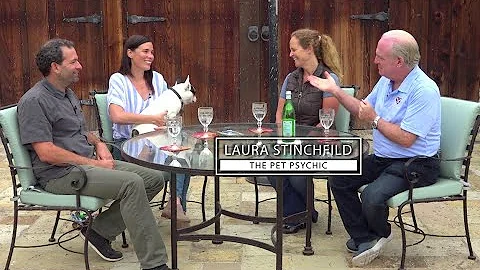 The Pet Psychic talks with a dog rescued from China