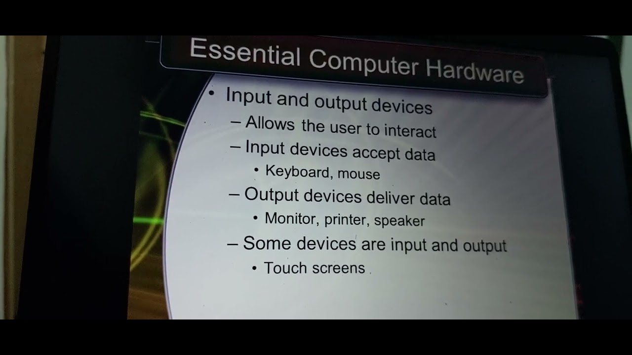 Computer hardware and software system 