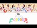 【歌詞動画】FRUITS ZIPPER「1,2,3,FOOOOUR」