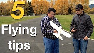 5 Advanced Tips for a Successful Maiden Flight