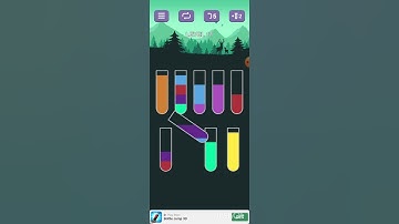 Water Sort puzzle level 11 #gameplay #waterpuzzle #watersort