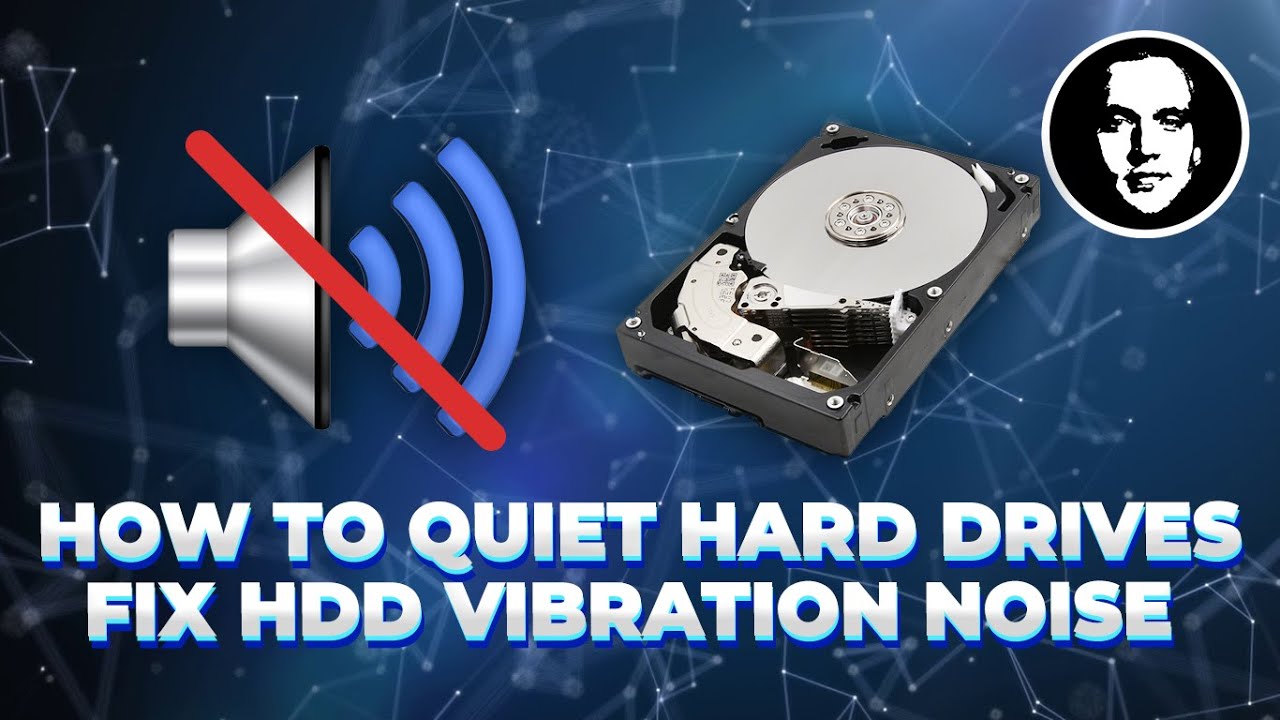 How to Quiet Hard Drives - Fix HDD Vibration Noise - YouTube