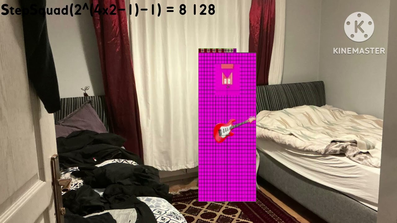 numberblocks stepsquad(2^(x*2-1)-1) band